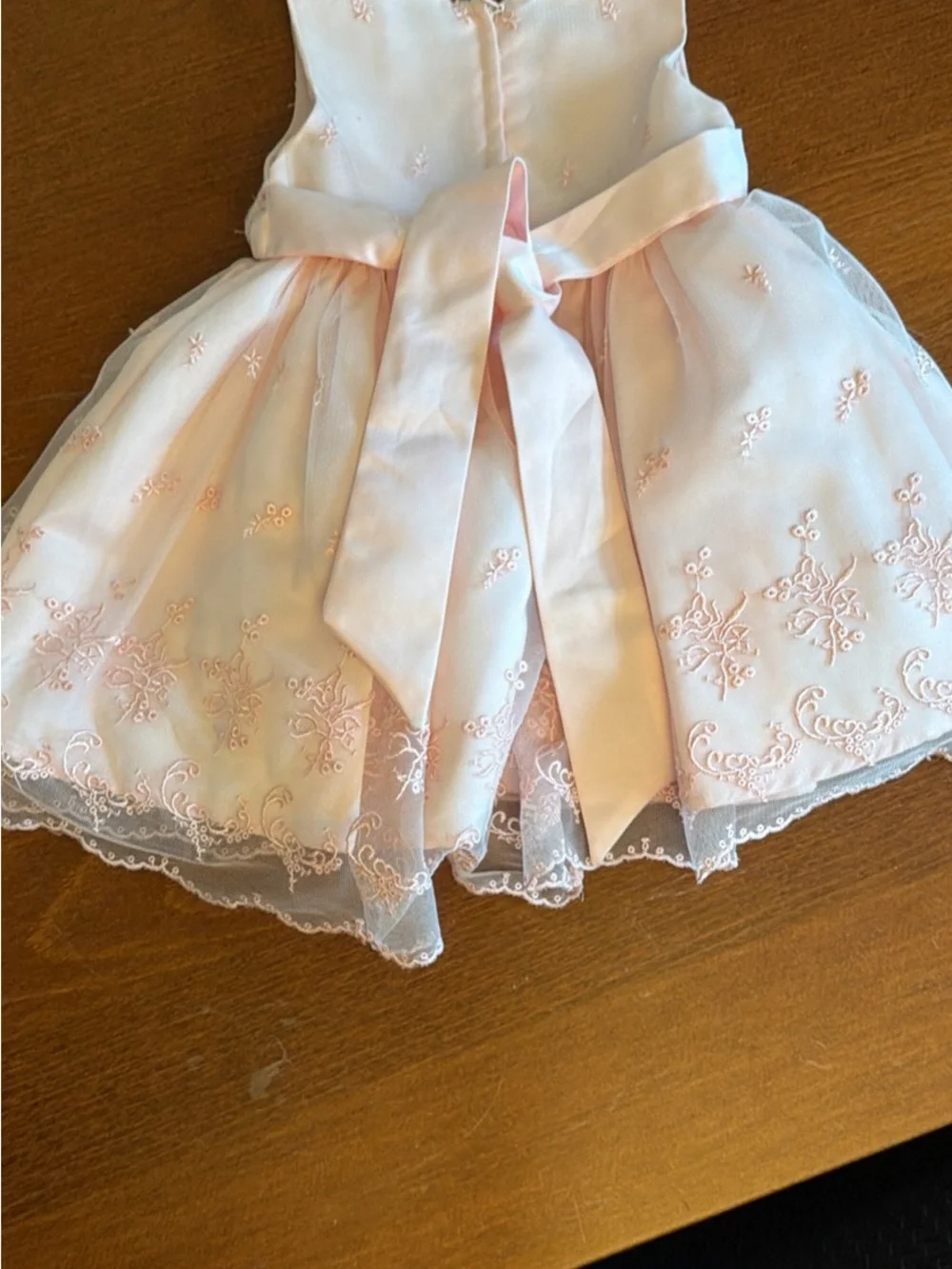 Pink Embroidered Dress Size 2T